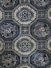 A Length of Old Katazome Cloth: Hand Spun Cotton and Rich Design