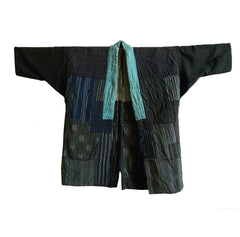 An Excellent Thickly Layered Boro Noragi: Twentieth Century Cottons