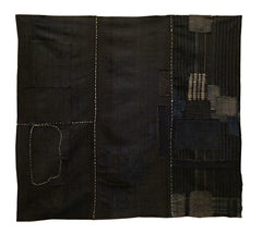 An Artfully Arranged Boro Textile: Three Panels