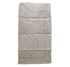 A Full Scale Roof Tile Drawing: Cross Section