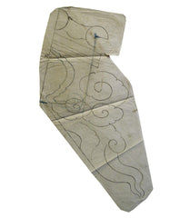 A Roof Tile Drawing from Ise #2: Full Scale