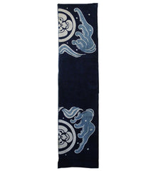 A Fragment of a Tsutsugaki Horse Trapping: Lapping Waves