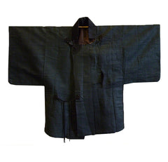 An Edo Period Samurai Travel Coat: Cotton and Kudzu