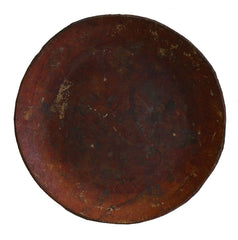 A Red Colored Mayuzara: Pressed Paper Tray used in Sericulture
