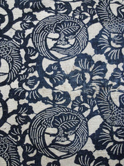 A Length of Jishiro Katazome: Hand Spun Cotton