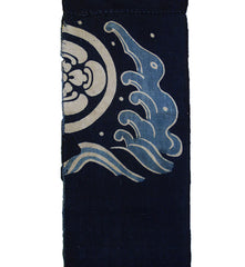 A Length of Tsutsugaki Dyed Cotton: Crest and Waves