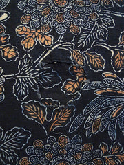 A Length of Indian Inspired Katazome: Two Invisible Mends