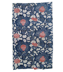 Two Narrow Fragments of Old Katazome Cotton: Rare Pattern