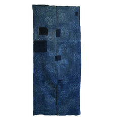 A Two Panel Boro Length: Patched Katazome