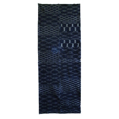 A Two Panel Kasuri Textile: Morphing Patterns and Scale