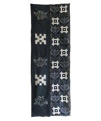 A Length of Two Joined Kasuri Panels: Picture Kasuri