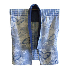 A Katazome Han Juban or Half Under Kimono: Mixed Patterns