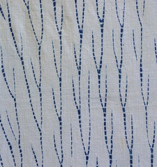 A Beautiful Shibori Fragment: Hand Spun Cotton