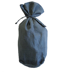A Hand Stitched Lacquer Storage Bag: Edo Komon Cotton