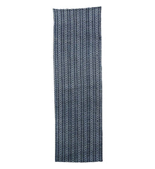 A Length of Katazome Cotton: Vertical Rows of Two Motifs