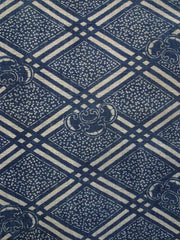 A Length of Katazome Cotton: Unusual Pattern