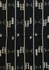 A Length of Kasuri Cotton: Pieced of Four Fragments