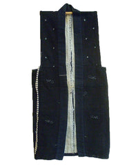 A Sodenashi from Aomori Prefecture: Sashiko Stitched and Kasuri