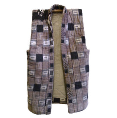 A Small Patched Vest: Niko Niko Kasuri