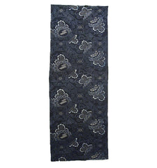 A Length of Indigo Dyed Katazome: Interlocking Octagons