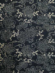 A Length of Katazome Cotton: Grapes and Vines