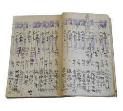 An Old Accounting Ledger: Hand Written Daifukucho