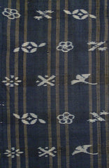 A Length of Old Weft Based Kasuri: Striped Background