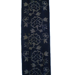 A Weft Kasuri Length: Floral Pattern and Machine Repairs