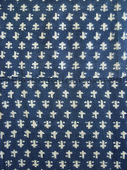 A Length of Katazome Cotton: Faux Kasuri