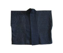 A Gorgeous Cotton Kasuri Han Juban: Random Large Repeat