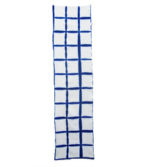 A Length of Itajime Shibori: Big Grid