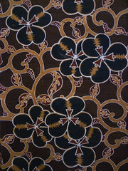 A Length of Nagoya Sarasa: Stylized Wood Sorrel