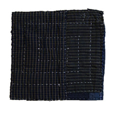 A Boro Zokin: Pieced Sashiko Stitched Dust Rag