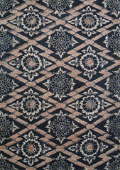 A Length of Beautifully Designed Katazome: Pine Bark Motif