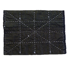 A Perfectly Stitched Zokin: Straight Stitched Lines