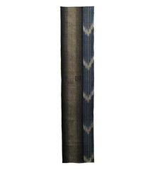 A Length of Kasuri and Striped Cotton: Gradient Stripes and Arrow Feathers