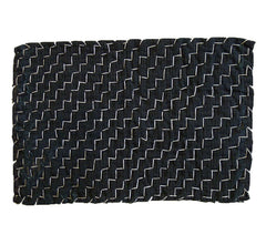 A Densely Stitched Zokin: Mountain Pattern