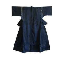 A Boro Yogi: Hand Spun Indigo Dyed Cotton