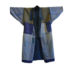 A Reversible and Pieced Boro Kimono: Wonderful Lining