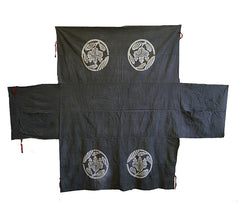 A Huge Resist Dyed Yutan or Furniture Cover: Hand Spun Cotton