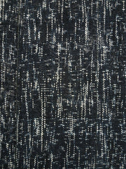 A Length of Warp Based Kasuri with a Large Zanshi ori Section: White Noise