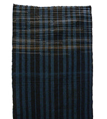 A Length of Handsome Zanshi ori Cotton: Stripes
