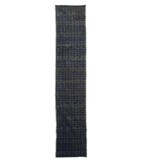 A Length of Repaired Zanshi ori Cloth: Leftover Yarn Weaving