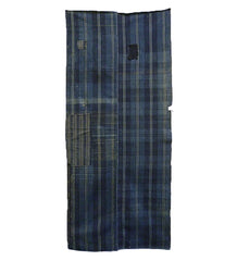 A Double Panel of Cotton Zanshi ori: Wonderful Old Indigo Yarns