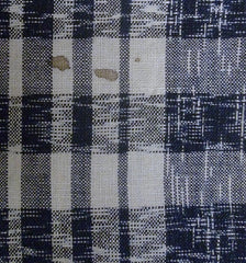 A Length of Warp and Weft Zanshi ori: Left Over Yarns