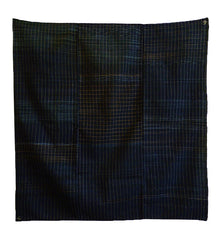 A Superb Zanshi Furoshiki: Leftover Woven Yarns
