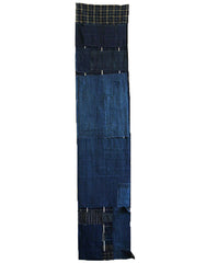 A Rich and Rustic Patched Zanshi Length: Wonderful Stitching and Old Cloth