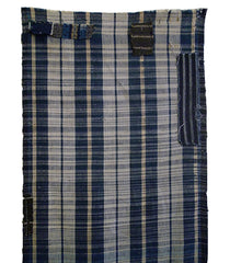 A Length of Boro Zanshi ori: Patched Leftover Yarn Weaving