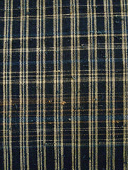 A Length of Tightly Designed Zanshi ori: Slubby Leftover Yarns