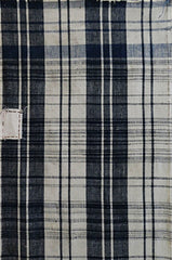 A Length of Indigo Dyed Zanshi Ori: Leftover Yarn Weaving